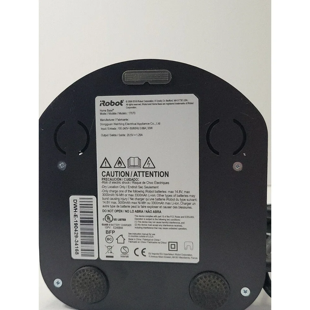 iRobot Roomba Charger Model 17070 Integrated Charging Dock Home Base *‎